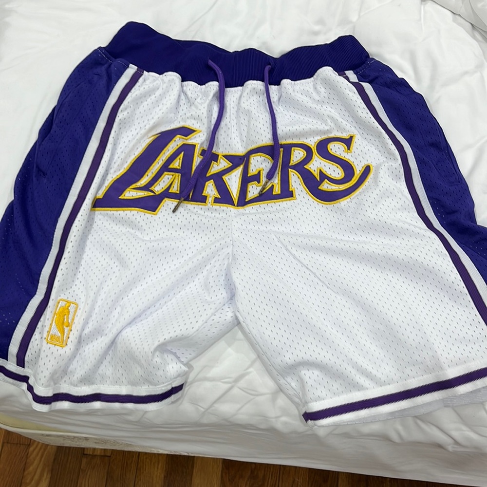 Just don size s lakers shorts